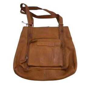 Fossil Brown Leather Camel Tan Shoulder Bag